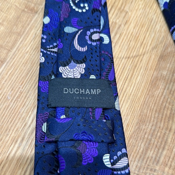 Duchamp silk tie in pristine condition. - Picture 3 of 5